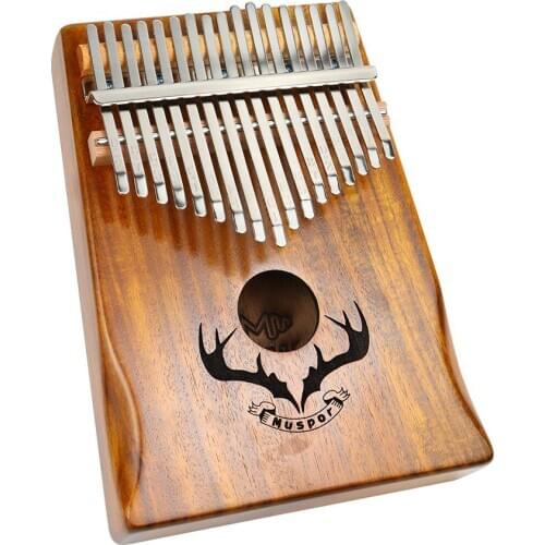 Kalimba 17 Keys Thumb Piano With Bag For Professional Performance Child Beginners Portable Finger Piano Musical Instrument
