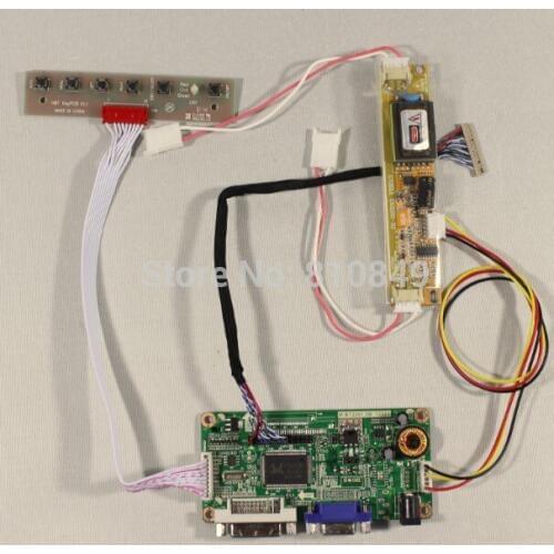 Details about DVI+VGA driver board work for 12.3inch 1280*480 LQ123K1LG03 lcd panel