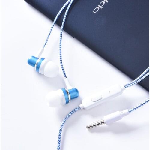 3.5mm Wired Headphones Gaming Headset In-Ear Earphones Stereo Music Earphone With Microphone For Xiaomi For Huawei For iphone