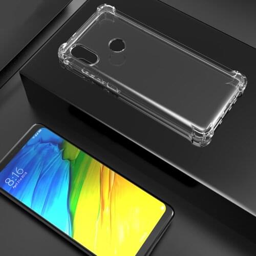 Transparent Thin Phone Case for Redmi Note 4 4X 5 6 7 Pro 5Pro 7Pro 7S Original Airbag Shockproof Soft Silicone Back Cover Funda