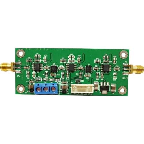 Adjustable gain amplifier module 30k-200m wideband programmable amplifier 65dB gain 0.5dB step