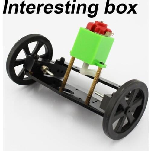 Steering front axle ZX1 self-made car model front wheel steering assembly diy steering system handmade materials