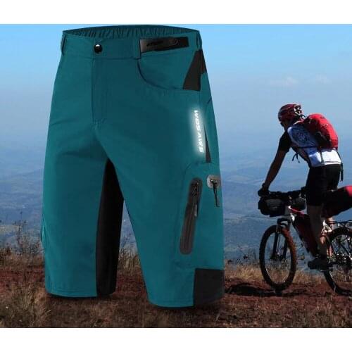 WOSAWE Outdoor Casual Climbing Shorts Off-road Mountain Bike Professional Riding Breathable Sweat Five-point Shorts