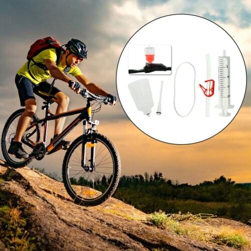 Cycling Bike Hydraulic Brake Bleed Kit Bike Bicycle Disc For Brake System Mineral Oil Brake Funnel Set Bike Repair Tool 2020
