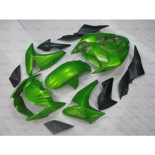 Z-1000 2007 - 2009 Full Body Kits Z-1000 2007 Motorcycle Fairing for Kawasaki Z1000 09 Green Fairing Kits