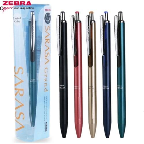 ZEBRA JJ55 Metal Business Signature Gel Pen Student Exam Pen Limited Edition High-end Pen Gift 0.5mm