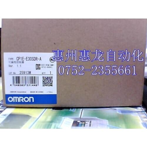 [ZOB] 100% new original OMRON Omron programmable logic controller relay CP1E-E30SDR-A