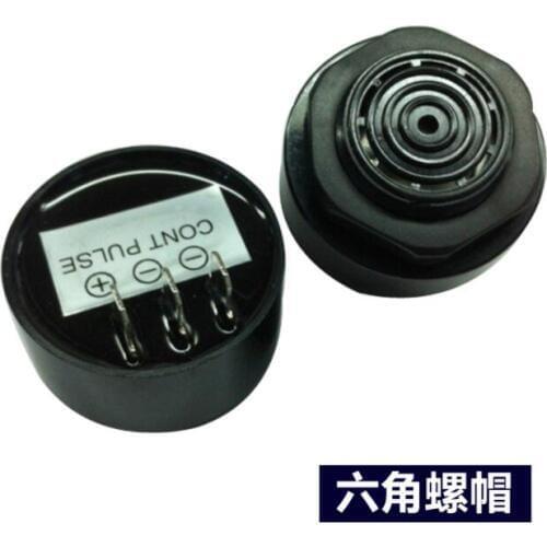 Buzzer 4310 12V 24V Dual dc Three feet buzzer 43x33mm The electricity is loud and high