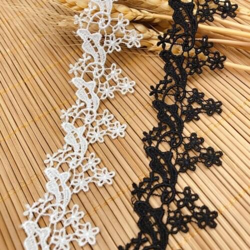 Lace Trim For Black White Tailoring Accessories Deencaje Bordado Dentelle Noire Trimmings Clothing Soutien Gorge Kant Rand