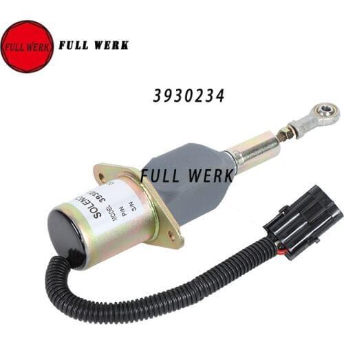 3930234 Shut Down Solenoid SA-4335-24 24V for 6CT Engine Hyundai R290LC-3LL/RB 39HDRB 42HDLL R290LC/R305LC-7 R320LC-3 HL760