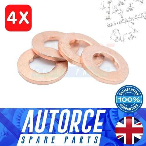 4X KIA CEED SPORTAGE HYUNDAI TUCSON ELENTRA I10 I20 I30 FITS FUEL INJECTOR SHIM