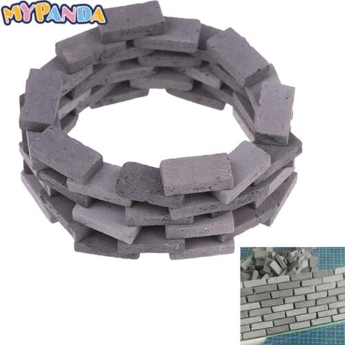 50/70 Pcs/lot 1/16 Scale Simulation Miniature Brick Model Toy Sand Table Building Scenery Sand Scene
