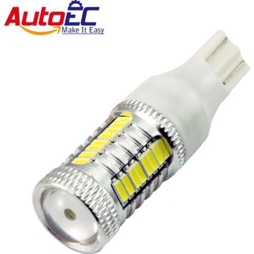 Светодиодные LED лампы W16W (W2.1x9.5d) AutoEC China At AliExpress