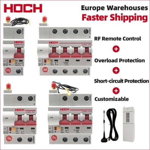 ZJSB9-80Z 3000m Remote Control RF circuit breaker Wireless Wireless Remote Control Switch Factory