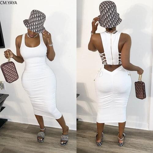 CM.YAYA Summer Dresses For Every Day