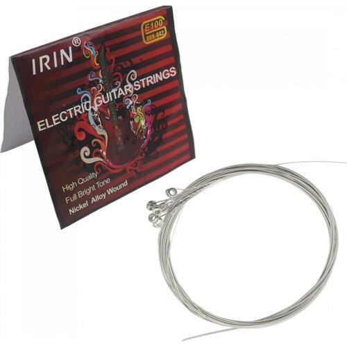 Guitar Strings E100 Music Instrument Steel Strings for Electric Guitar 0.009-0.042 Inch