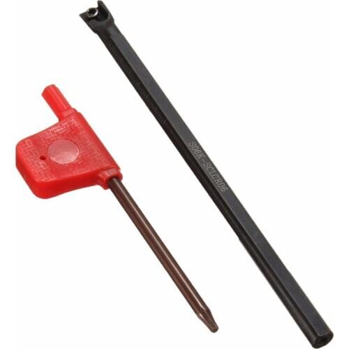 GTBL S06H-Sclcr06 6X100Mm Boring Bar Turning Tool Holder For Ccmt0602 Insert For Lathe Turning Tool
