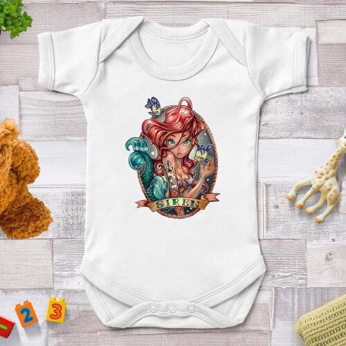 Lolita Style Summer Baby Rompers Newborn Summer White Jumpsuits Body Suit Baby Alice In Woderland Printed Baby Clothes Dropship