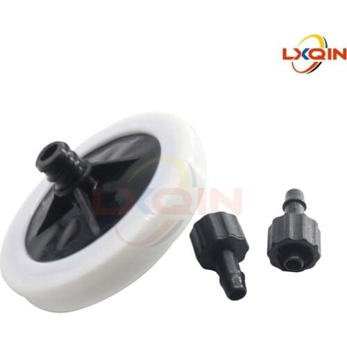 LXQIN 10PCS UV ink filter 30mm 10 micron disc ink filter for Ricoh Gen4 Gen5 Polaris 512 head Flora Aprint Konica printer