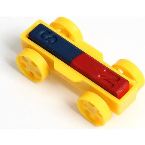 Magnetic trolley bar magnet magnet magnet teaching aid homopolar repulsion and homopolar attraction students' physics experiment