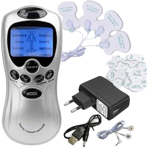 Massage cushion herald cellulite Tens Acupuncture Body neck Massager back Therapy Machine Pad For Back Neck Foot Leg health Care