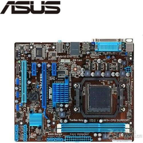 For ASUS M5A78L-M LX Motherboard Socket AM3+ DDR3 For AMD 760G M5A97 970M FX Original Desktop Mainboard M5A78 Used Mainboard