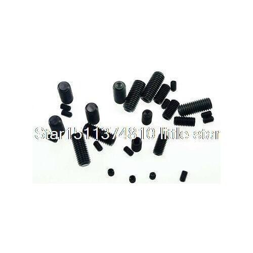 Lot100 M3x3mm Head Hex Socket Set Grub Screws Metric Threaded Cup Point
