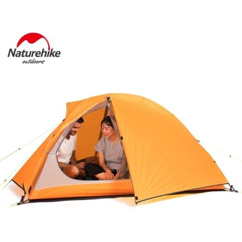 Naturehike FreeStanding Lightweight Backpacking Tent Roomy for 1 Person Camping Hiking Waterproof Tent with Footprint Included
