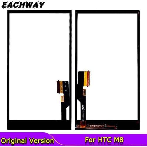 New replacement touch screen For HTC One M8 touch screen glass digitizer black Mobile Phone M8 Touch Panel Sensor Digitizer