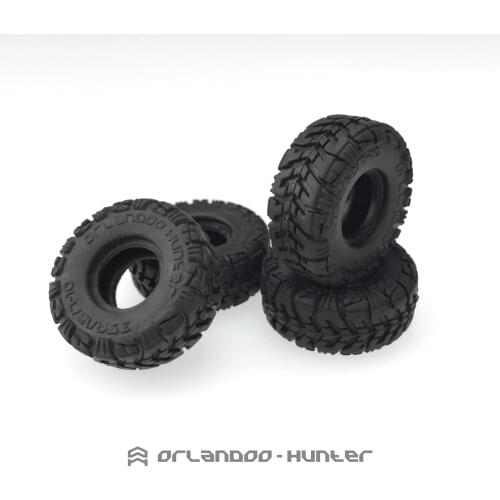 Orlandoo Hunter tire skin shell for 1/35 Wrangle Pajero F150 truck GA1004 diameter 28mm