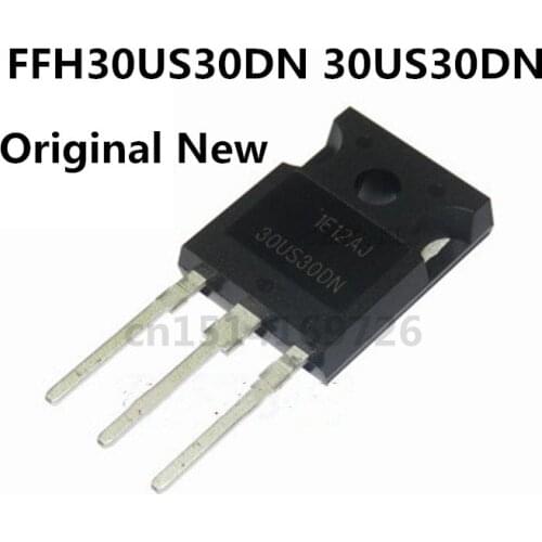 Original New / 2pcs / FFH30US30DN 30US30DN TO-247 300V 30A