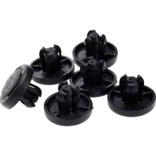 50Pcs Front Fender Clip Retainer Plastic Rivet Fastener For Toyota Corolla Sienna Yaris 90467-10183 Lexus Scion Pontiac 88970767