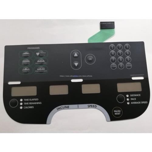 Precor 932i 954i Main Panel Membrane Switch