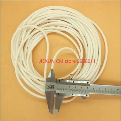 8Meter 4mm*2mm silicone ink hose tube eco Solvent Ink Pump Tubing for Roland Mimaki Mutoh Xuli cap top Soft silicone hose pipe
