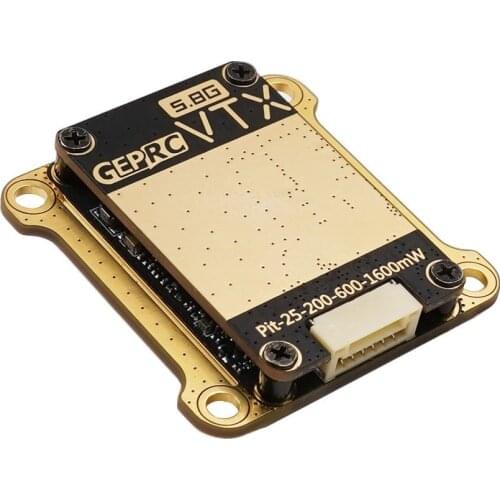 GEPRC RAD VTX 5.8G 1.6W 40CH PITMode 25mW 200mW 600mW 1600mW Adjustable Video Transmitter 30X30mm 2-8S for FPV Long Range Drones