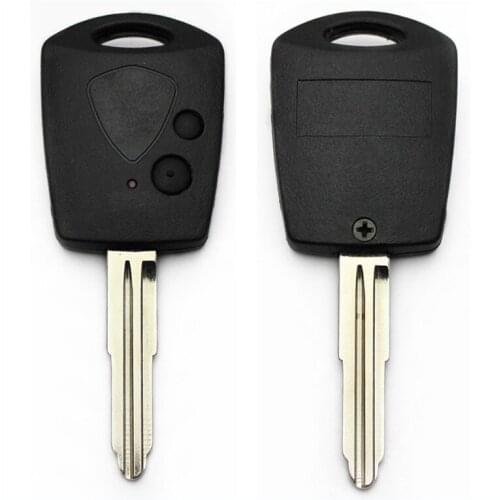 Replacement 2 Buttons Remote Case Housing Fob Case Cover For Malaysia Proton Blank Key Shell With Logo