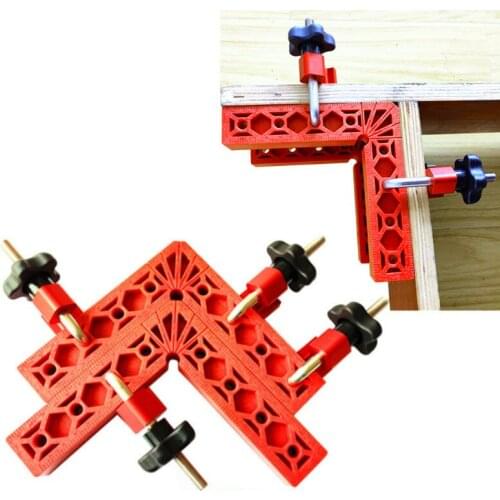 2 Pc 90 Degrees L-Shaped Auxiliary Fixture Splicing Board Positioning Panel Fixed Clip Carpenters Square Ruler Woodworking Tool