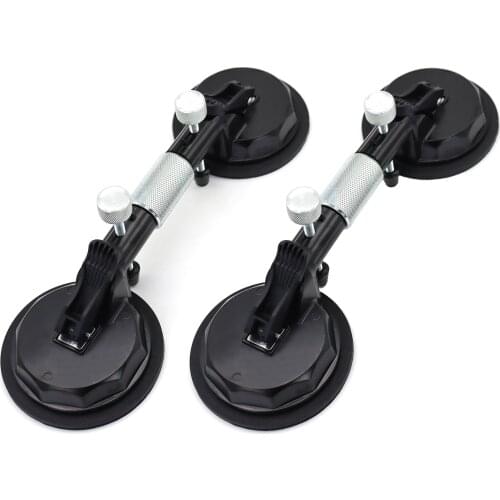 2PCS Adjustable Glass Suction Cup Stone Seam Setter for Joining and Leveling Professional Countertop Installation Tool
