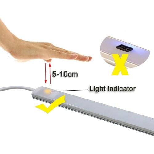 3.7V 5V 12V No Hole IR Scan Sweep Hand Sensor Switch PCB 3A Smart Motion Sensor Light Switch for LED Strip Closet Cabinet Light