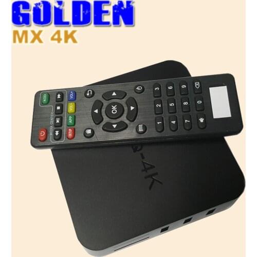 3PCS MX 4K Android TV Box MX-4K RK3229 H.265 4K Support HD Media Player Android TV Box