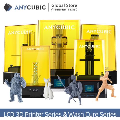 Anycubic LCD 3d Printers Photon Mono X/Photon Mono SE/Photon Mono/Wash Cure 2.0/Wash Cure Plus 3д принтер diy kit электроника