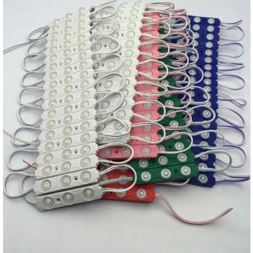 40pcs NEW High brightness Module DC12V 1W/pcs injection led Module with lens,Good heat dissipation