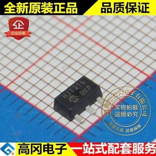 5pieces MCP1702T-5002E/MB SOT89 BKP MICROCHIP 5V 250mA