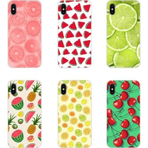 Case Cherry Pear Peach Watermelon Orange Fruit For HTC One U11 U12 X9 M7 M8 A9 M9 M10 E9 Plus Desire 630 530 626 628 816 820 830