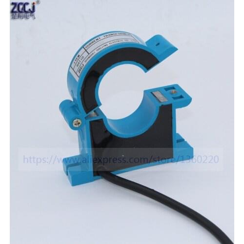 AC 0-300A digital AC ampere panel meter with current transformer