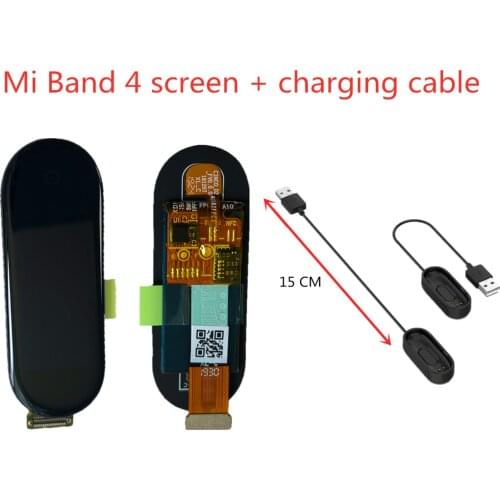 For xiaomi mi band 4 smart bracelet lcd screen repair + touch screen, no nfc