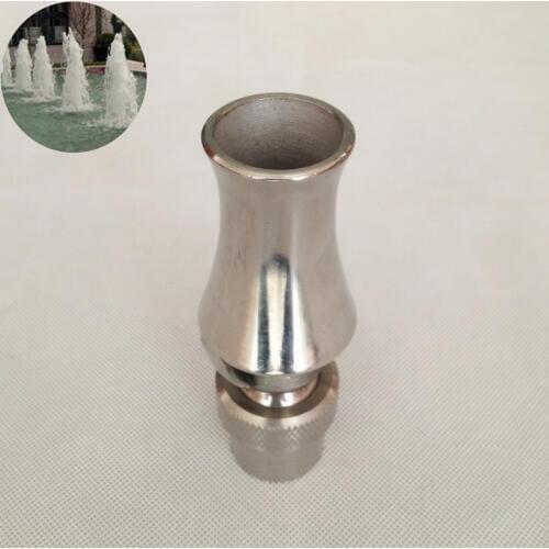 DN20 3/4" Stainless Steel Cascade Cedar Style Ice Tower Pond Garden Fountain Nozzle