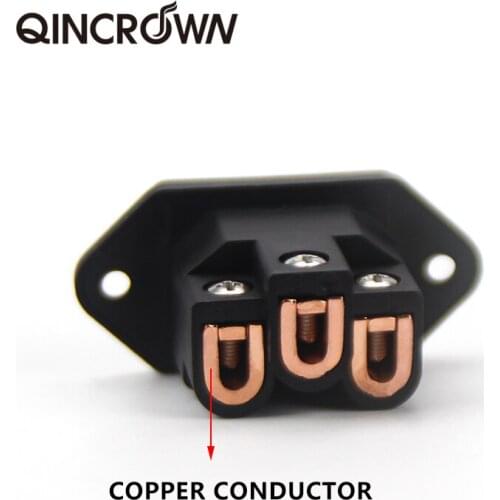 Furukawa FI-06 pure copper machine tailstock HIFI audio amplifier CD machine tail socket AC power tailstock free welding