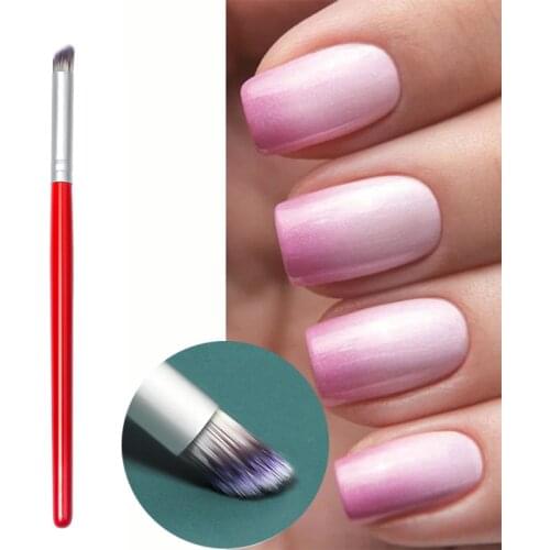Gradient Nail Art Brush Manicure Uv Gel Polish Draw Paint Pen High Quality Nylon Hair Nail Brush nail equipment Nail Tools Pen