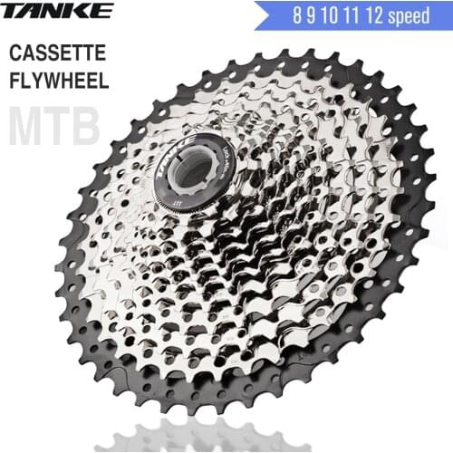 TANKE MTB bike flywheel 8 9 10 11 12 speed mountain bicycle sprocket cassette freewheel 11T - 30T 36T 40T 42T 46T 50T cogs 8s 9s
